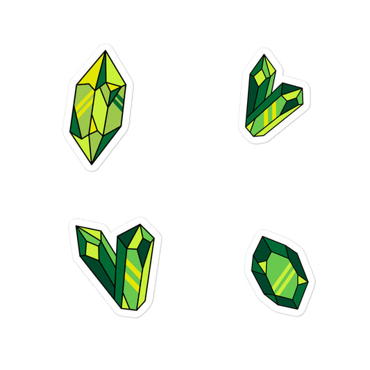 Crystal stickers